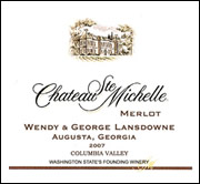 Vineyard Designs Personalized Cheese Board Everyday Label Chateau St. Michelle