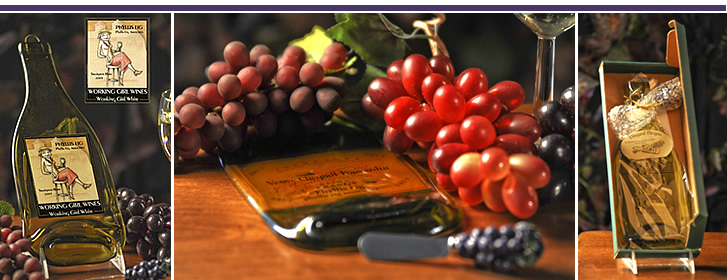 Vineyard Designs Personalized Cheese Board Everyday Label Santa Margherita