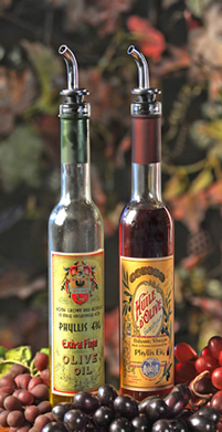 Vineyard Designs Personalized Oil & Vinegar Bottles