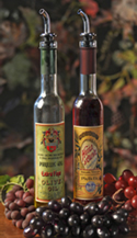 Vineyard Designs Oil and Vinegar Personalized Wine Bottle Sets
